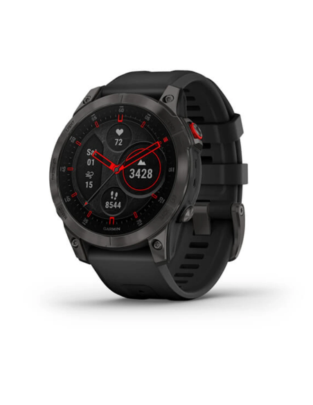 Ceas Garmin Epix Pro Sapphire Carbon Grey Titanium Black, 47mm