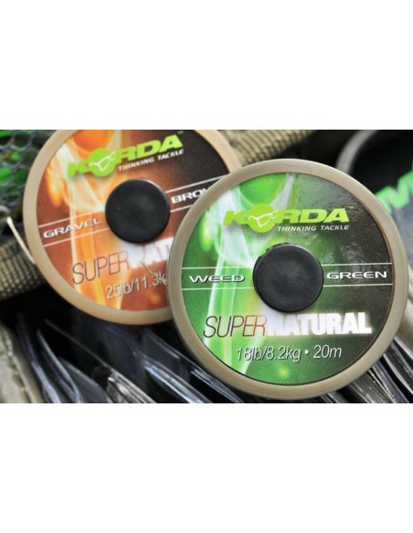 Fir Textil Korda Supernatural Soft, Gravel Brown, 25lbs, 20m Fir Textil Korda Supernatural Soft, Gravel Brown, 25lbs, 20m