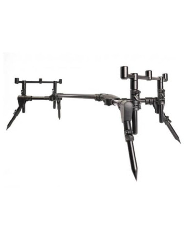 Rod pod Avid Carp Lok Down Compact Pod, 3 posturi