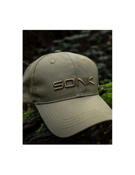 Sapca Sonik Baseball Cap Green Sapca Sonik Baseball Cap Green