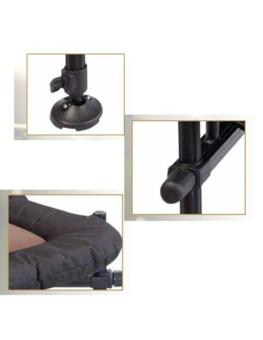 Scaun Pescuit Rive Siege D36 Black