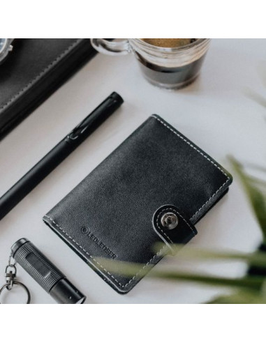 Portofel Cu Lanterna Led Lenser Lite Wallet, Black