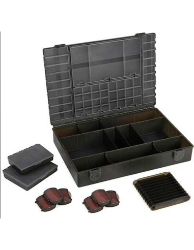 Cutie Fox Edges Loaded Large Tackle Box, 35x25x7cm