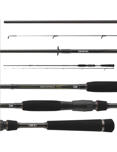 Lanseta Daiwa Megaforce Sensitip, 2.60m, 3-18g, 2buc