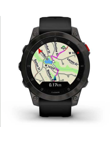 Ceas Garmin Epix Pro Sapphire Carbon Grey Titanium Black, 47mm