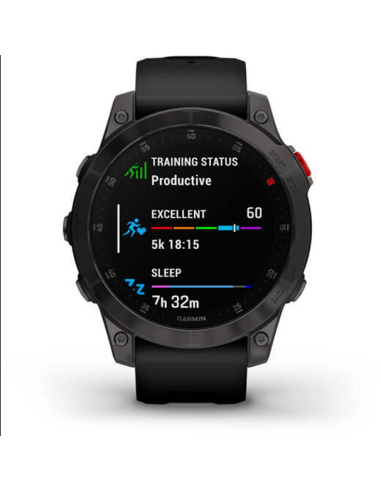 Ceas Garmin Epix Pro Sapphire Carbon Grey Titanium Black, 51mm