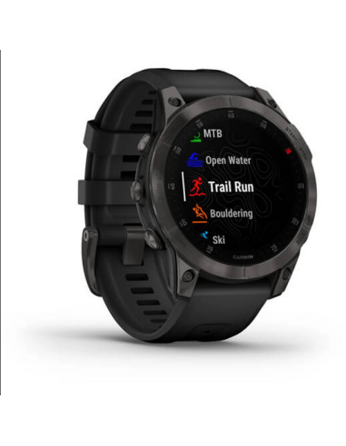 Ceas Garmin Epix Pro Sapphire Carbon Grey Titanium Black, 51mm