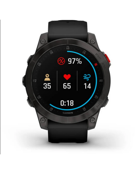 Ceas Garmin Epix Pro Sapphire Carbon Grey Titanium Black, 51mm