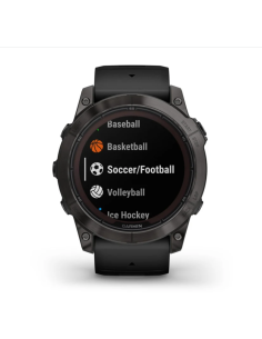 Ceas Garmin Fenix 7 Pro Sapphire Solar DLC Carbon Gray Tian/Black 51mm 2