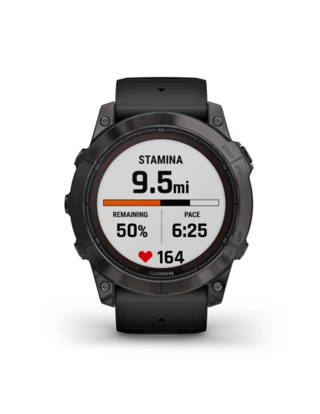 Ceas Garmin Fenix 7 Pro Sapphire Solar DLC Carbon Gray Tian/Black 51mm Ceas Garmin Fenix 7 Pro Sapphire Solar DLC Carbon Gray Tian/Black 51mm
