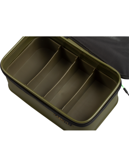Borseta Semi-Rigida pentru Accesorii Korda Compac 150 Tackle Safe Edition + Tava Interna Rigida, 26x16x11cm