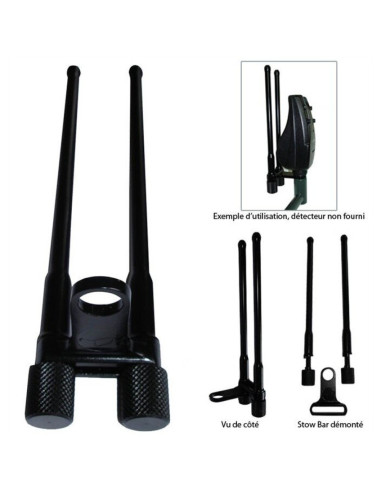 Snag Bar Korda Stow Bars, Black
