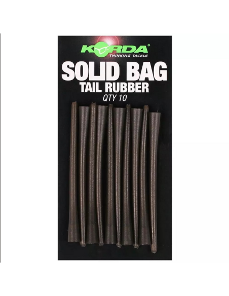 Conuri Korda Solid Bag Tail Rubber, 10buc/plic Conuri Korda Solid Bag Tail Rubber, 10buc/plic
