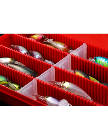 Cutie Jackall 3000D Tackle L Clear Red, 30x20.6x3.9cm