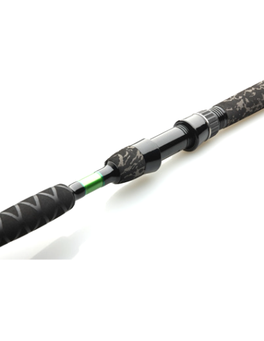 Lanseta DAM Madcat Green Deluxe, 3.20m, 150-300g, 2buc