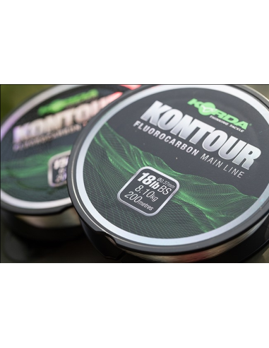 Fir Fluorocarbon Korda Kontour Mainline, 0.33mm, 200m