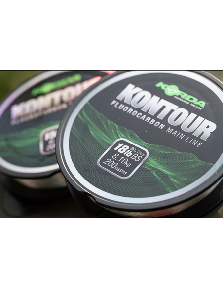 Fir Fluorocarbon Korda Kontour Mainline, 0.33mm, 200m Fir Fluorocarbon Korda Kontour Mainline, 0.33mm, 200m