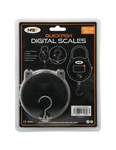 Cantar Digital NGT Quickfish 25 Kg/55lb