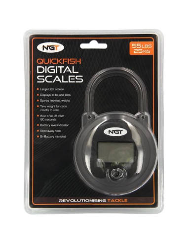 Cantar Digital NGT Quickfish 25 Kg/55lb