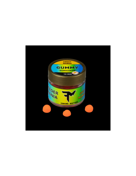 Wafters Feedermania Gummy Sweet Mango, 10mm, 25g Wafters Feedermania Gummy Sweet Mango, 10mm, 25g