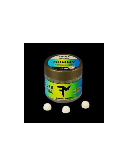Wafters Feedermania Gummy Garlic&Almond, 10mm, 25g Wafters Feedermania Gummy Garlic&Almond, 10mm, 25g