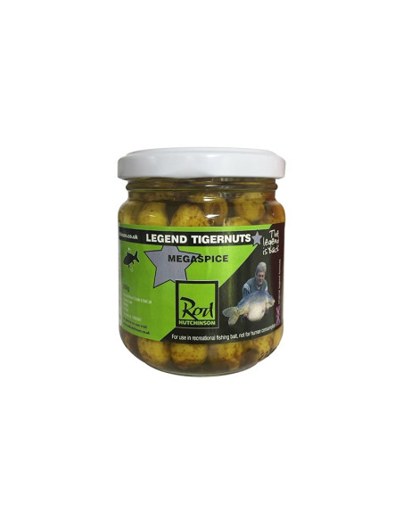 Alune Tigrate Rod Hutchinson Legend Tigernuts, Mega Spice, 200g Alune Tigrate Rod Hutchinson Legend Tigernuts, Mega Spice, 200g