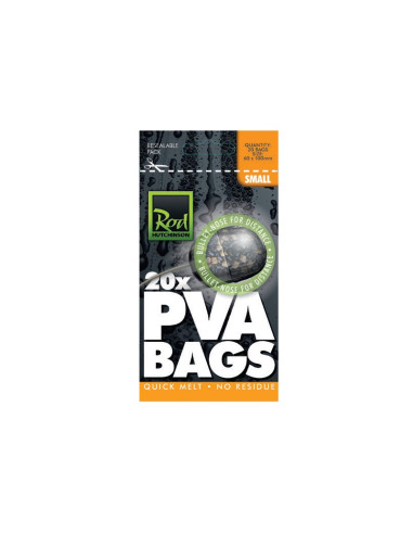 Pungi PVA Rod Hutchinson, 60x100mm, 20buc/plic