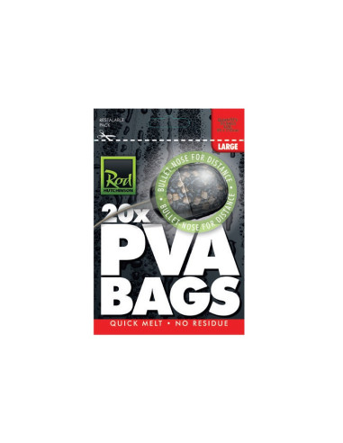Pungi PVA Rod Hutchinson, 90x110mm, 20buc/plic