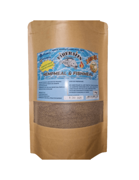 Nada FireBaits, Hempmeal & Fishmeal, 1kg Nada FireBaits, Hempmeal & Fishmeal, 1kg