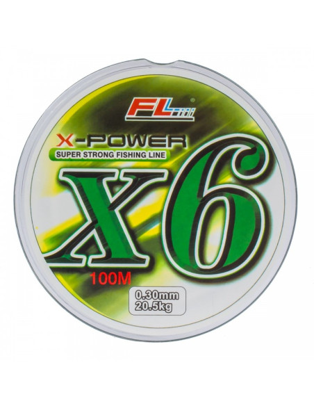 Fir Textil FL Power X6, 100m Fir Textil FL Power X6, 100m
