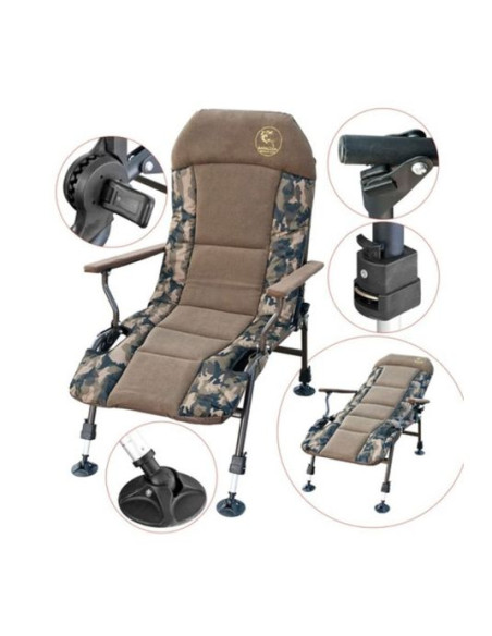 Scaun Baracuda Camo HYC048-R Scaun Baracuda Camo HYC048-R