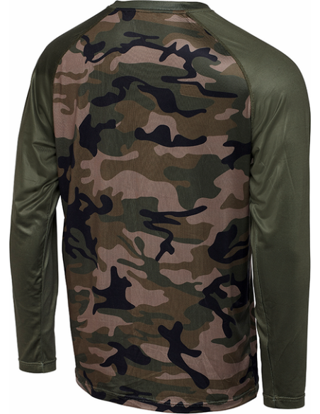 Bluza Prologic UV Long Sleeve, Camo Green Bluza Prologic UV Long Sleeve, Camo Green