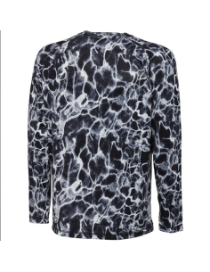Bluza Savage Gear Night UV Long Sleeve, Black Waterprint 2