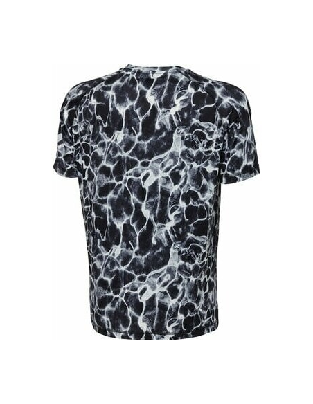 Tricou Savage Gear Night UV, Black Waterprint Tricou Savage Gear Night UV, Black Waterprint