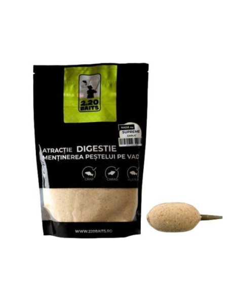 Nada 2.20 Baits Supreme, Garlic, 1kg Nada 2.20 Baits Supreme, Garlic, 1kg