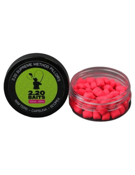 Wafters 2.20 Baits Supreme Method Pillows, Capsuna-Scopex, 10mm, 50ml Wafters 2.20 Baits Supreme Method Pillows, Capsuna-Scopex, 10mm, 50ml