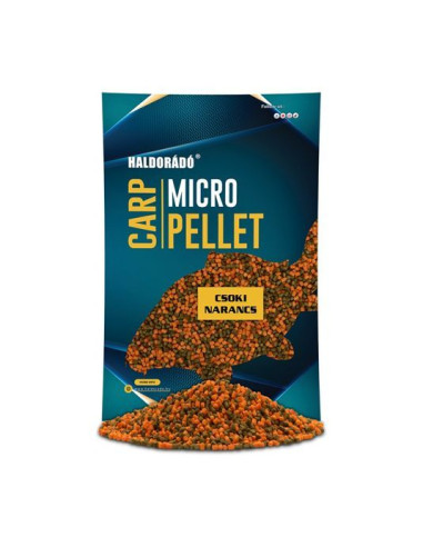 Pelete Haldorado Carp Micro, Ciocolata Portocala, 3mm, 600g