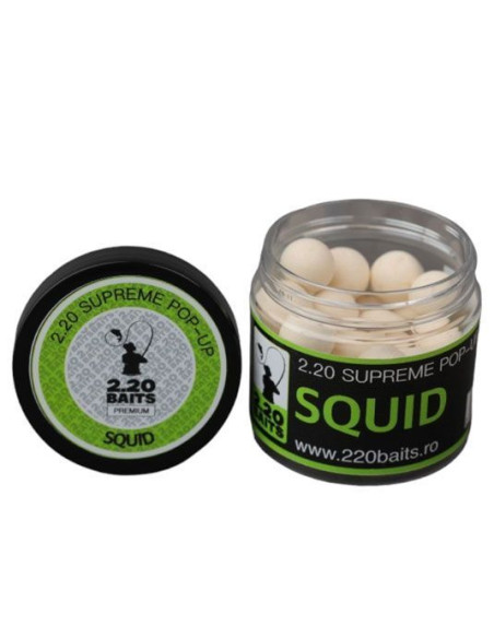 Pop Up 2.20Baits Supreme, Squid, 16mm, 100ml Pop Up 2.20Baits Supreme, Squid, 16mm, 100ml