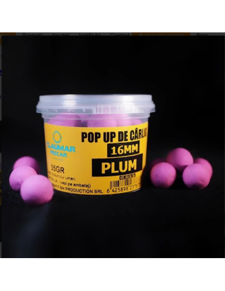 Pop Up Claumar, Plum Purple, 16mm, 35g