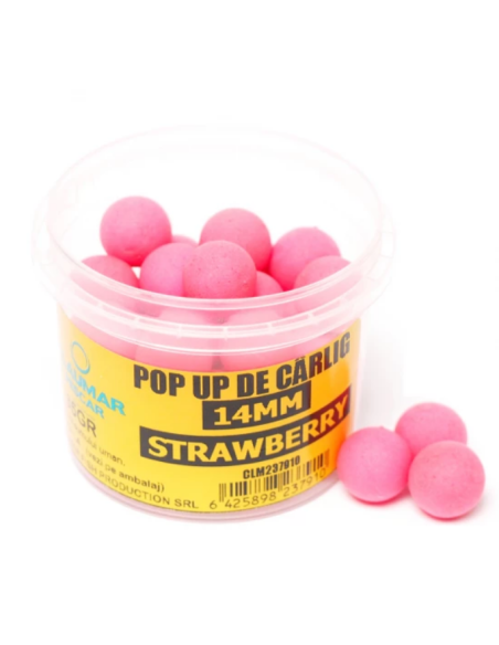 Pop Up Claumar, Strawberry Pink, 16mm, 35g Pop Up Claumar, Strawberry Pink, 16mm, 35g