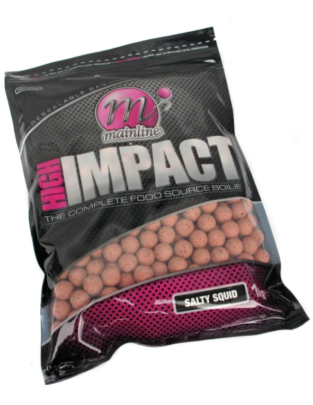 Boilies Fiert Mainline Hight Impact, Salty Squid, 20mm, 1kg