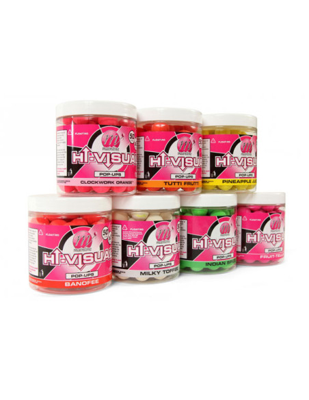 Pop Up Mainline Hi Visual, Milk Toffee, 15mm, 250ml Pop Up Mainline Hi Visual, Milk Toffee, 15mm, 250ml
