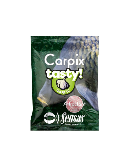 Aditiv Pudra Sensas Carp Tasty, Garlic, 300g Aditiv Pudra Sensas Carp Tasty, Garlic, 300g