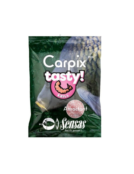 Aditiv Pudra Sensas Carp Tasty, Krill, 300g Aditiv Pudra Sensas Carp Tasty, Krill, 300g
