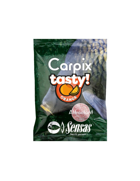 Aditiv Pudra Sensas Carp Tasty, Orange, 300g Aditiv Pudra Sensas Carp Tasty, Orange, 300g