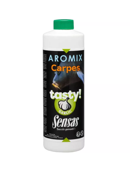 Aditiv Lichid Sensas Carp Tasty Aromix, Garlic, 500ml Aditiv Lichid Sensas Carp Tasty Aromix, Garlic, 500ml