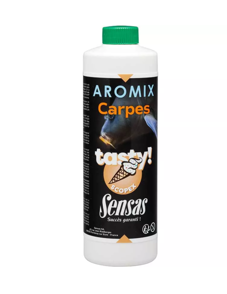 Aditiv Lichid Sensas Carp Tasty Aromix, Scopex, 500ml Aditiv Lichid Sensas Carp Tasty Aromix, Scopex, 500ml