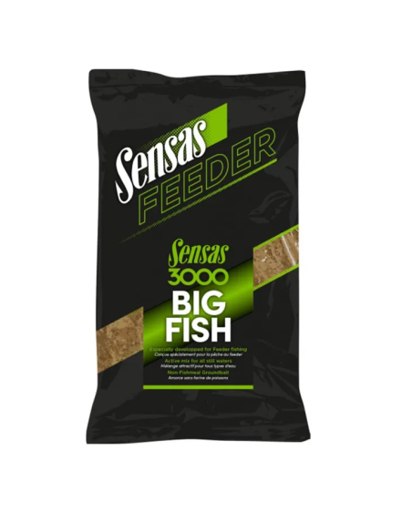 Groundbait Sensas Feeder 3000, Big Fish, 1kg Groundbait Sensas Feeder 3000, Big Fish, 1kg