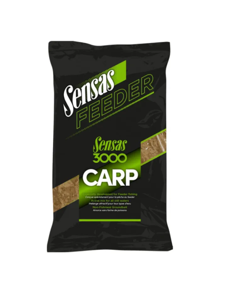 Groundbait Sensas Feeder 3000, Crap, 1kg Groundbait Sensas Feeder 3000, Crap, 1kg