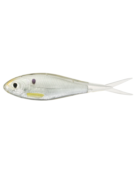 Shad Live Target Skip Shad Soft Jerkbait, Silver/Pearl, 11cm, 4buc/plic